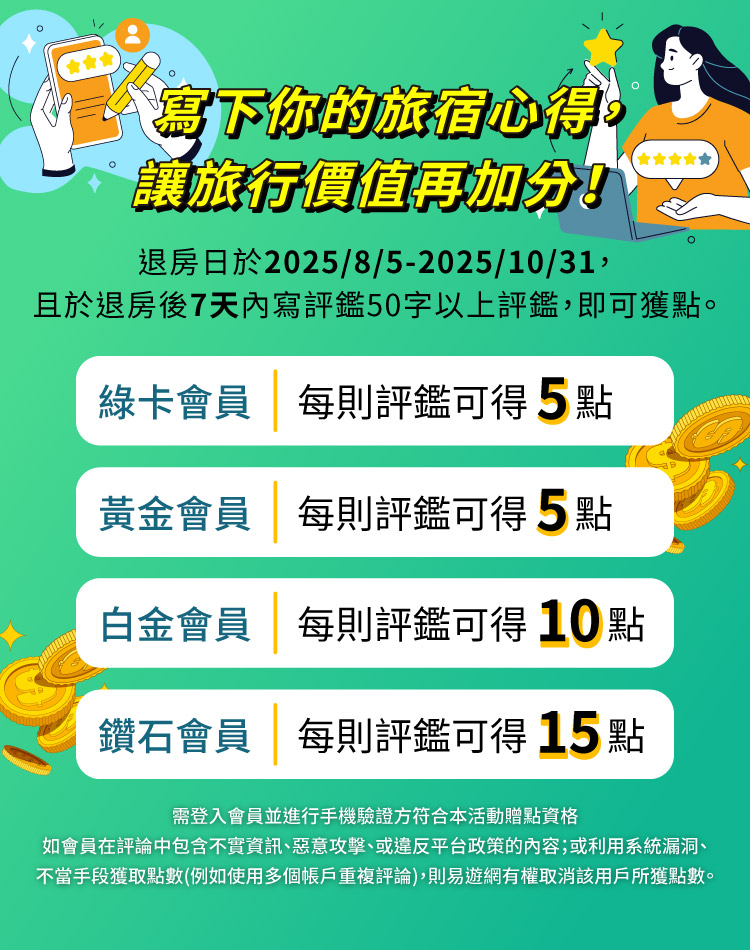 評論賺點數