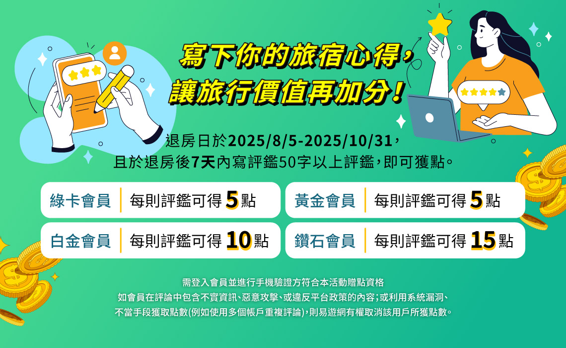 評論賺點數