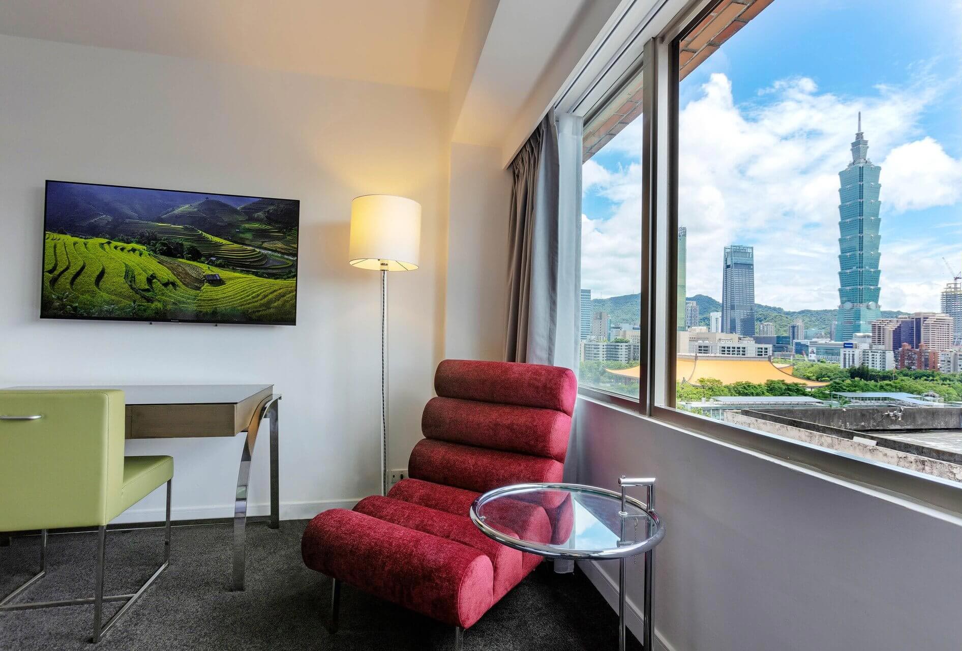 國聯大飯店-豪華客房一大床