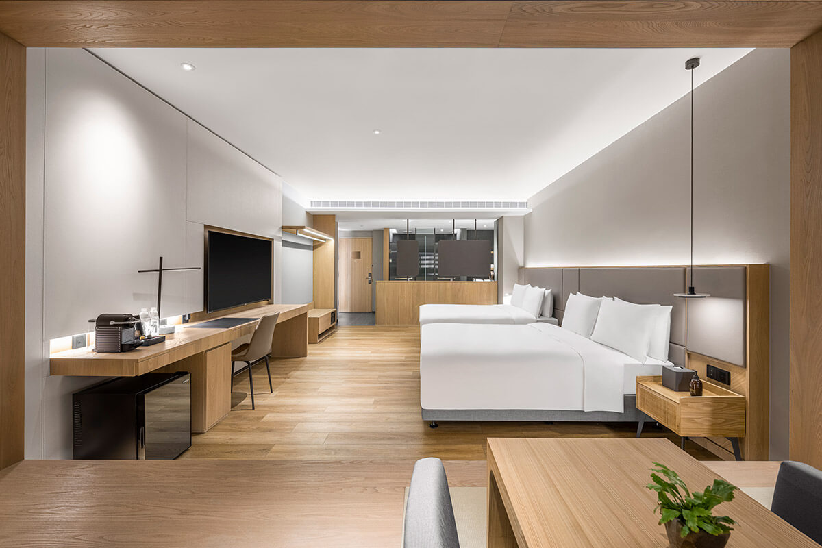 經典和式兩中床