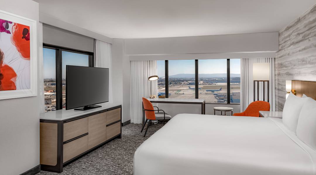 洛杉磯機場希爾頓酒店-豪華雙人房