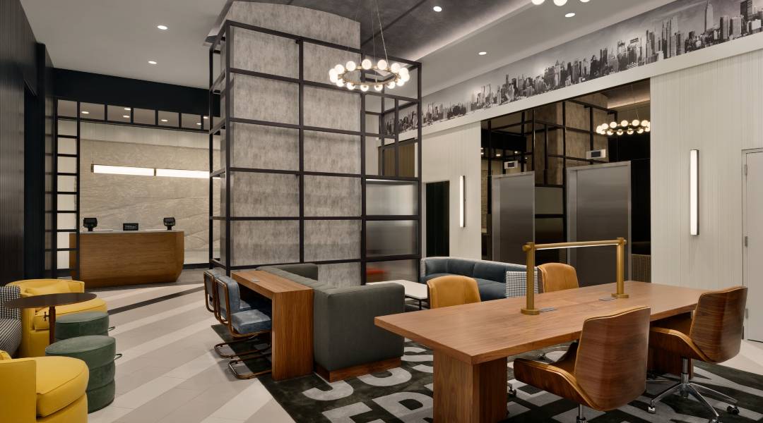 紐約市中心希爾頓逸林酒店-大廳