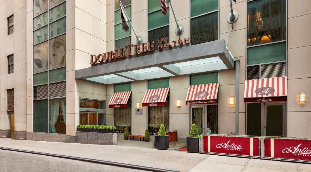 紐約市中心希爾頓逸林酒店-廊道